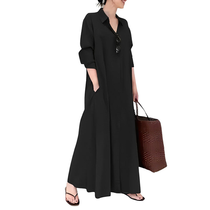 Damen Sommer Fließendes Maxikleid - Lea