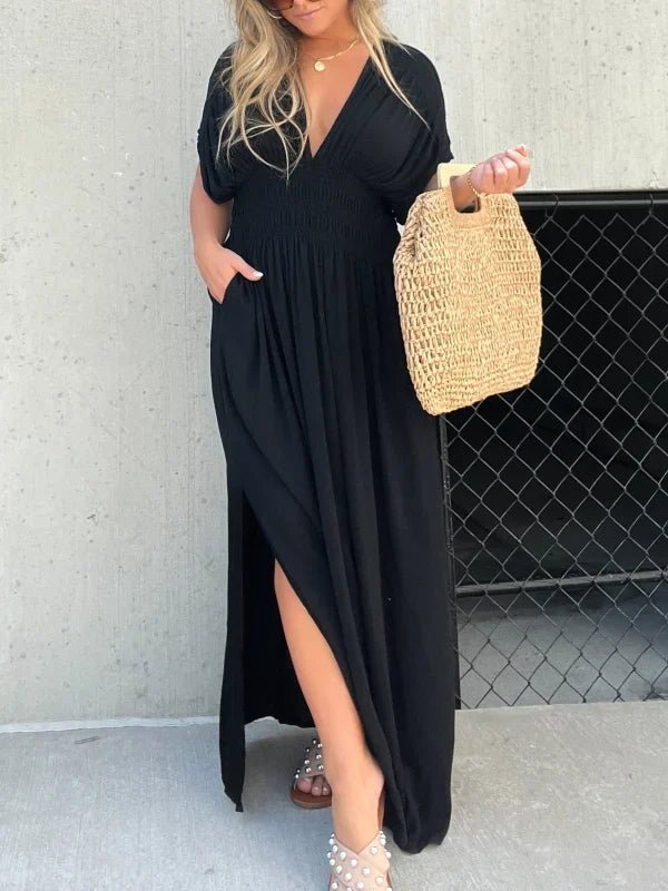 Damen Sommer Maxi Kleid - Ada