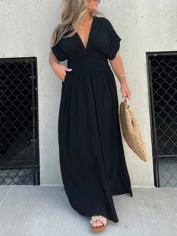 Damen Sommer Maxi Kleid - Ada