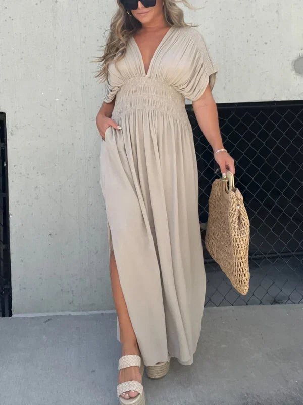 Damen Sommer Maxi Kleid - Ada