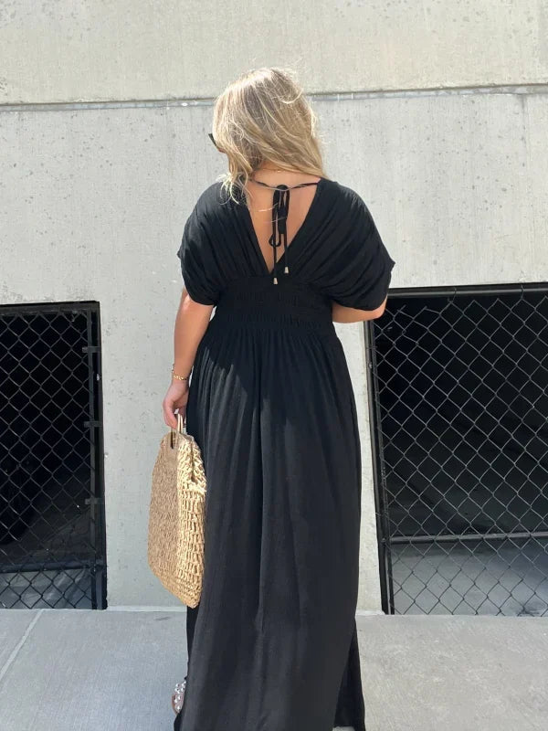 Damen Sommer Maxi Kleid - Ada