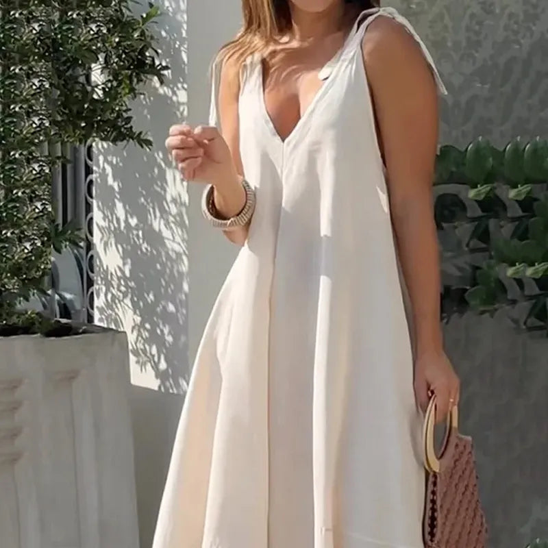 Damen Sommer Maxi Kleid - Celeste