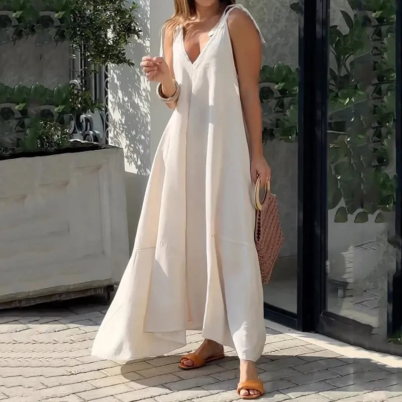 Damen Sommer Maxi Kleid - Celeste
