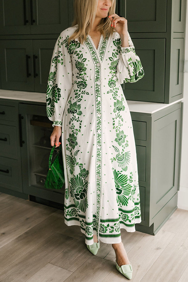 Damen Sommer Maxi Kleid – Luisa