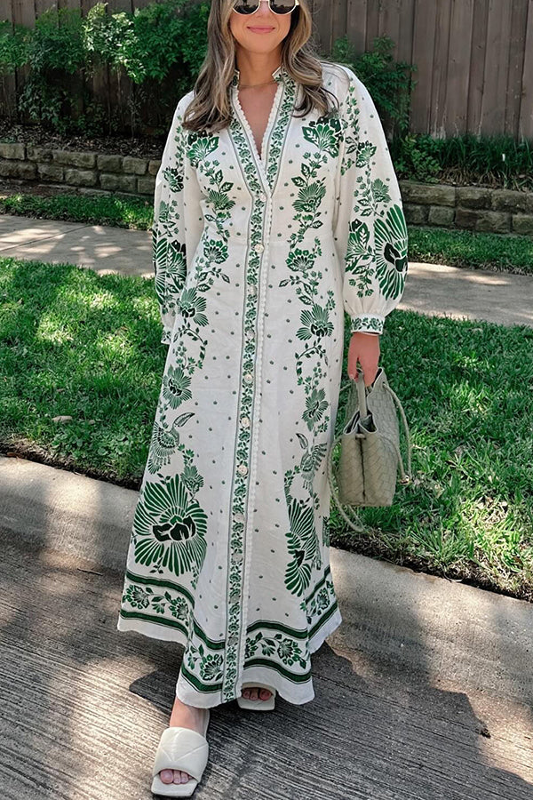 Damen Sommer Maxi Kleid – Luisa