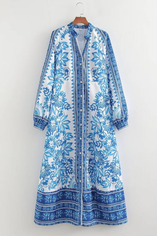Damen Sommer Maxi Kleid – Luisa