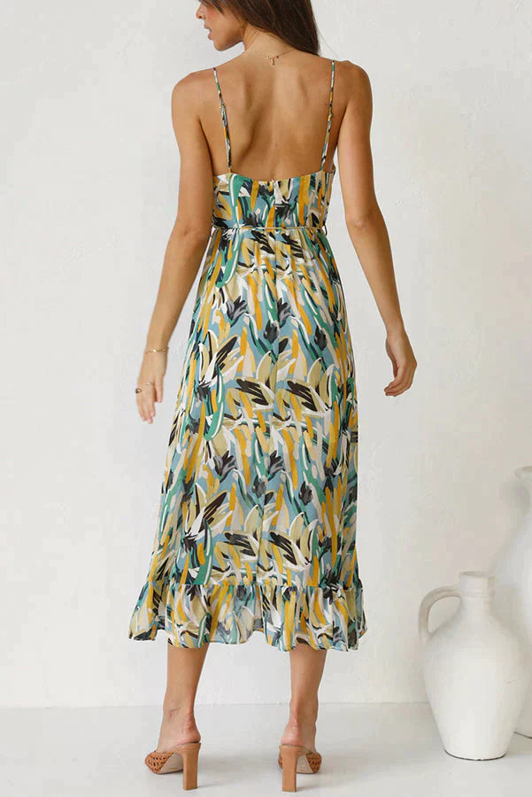 Damen Sommer Midi Kleid - Penelope