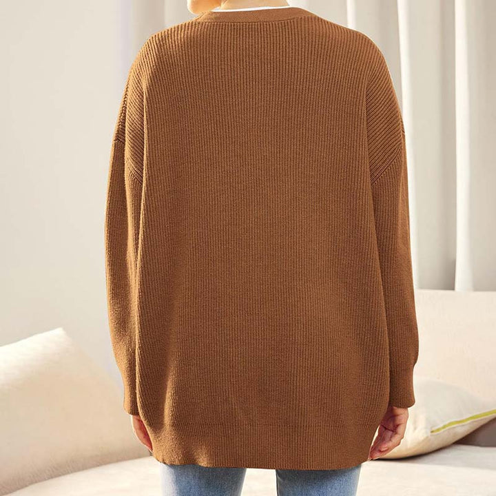Damen Strick Strickjacke | Warm