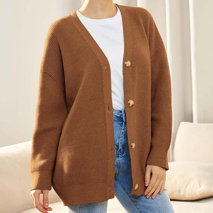 Damen Strick Strickjacke | Warm