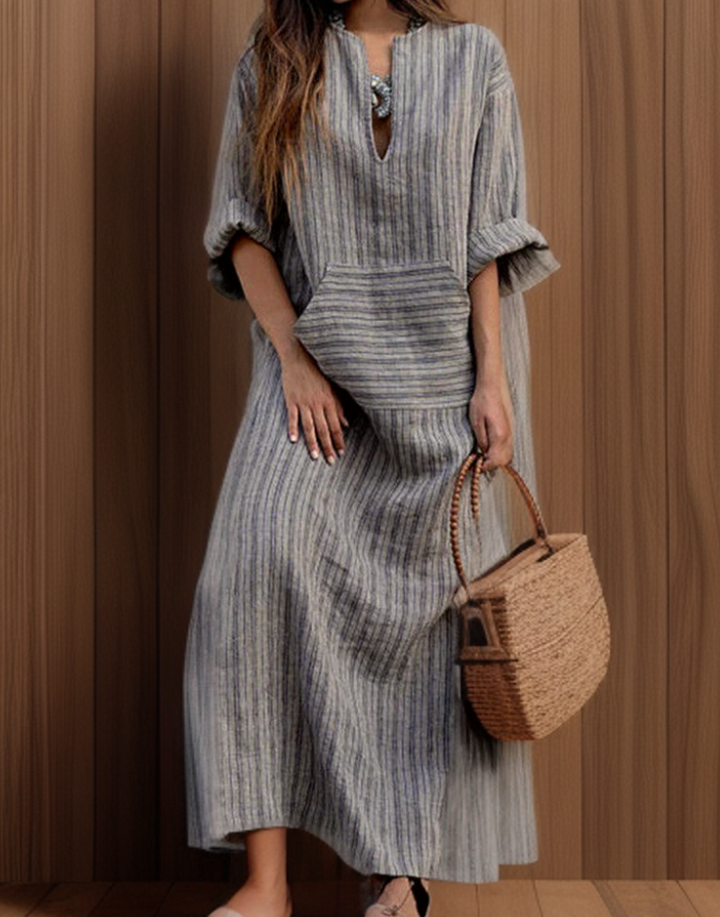 Damen Vintage Maxikleid - Hailey