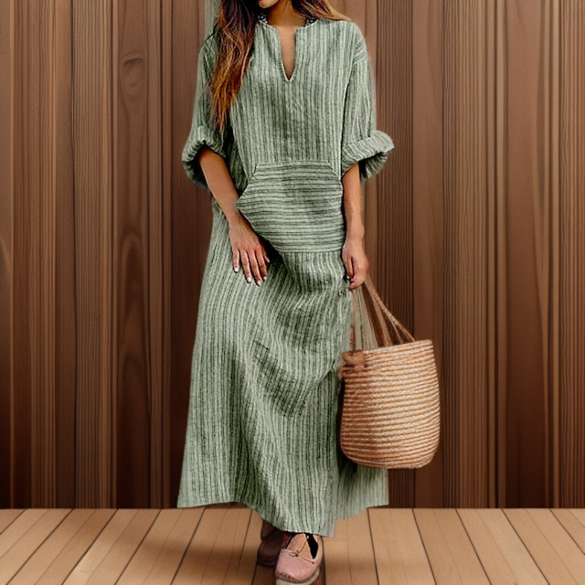 Damen Vintage Maxikleid - Hailey
