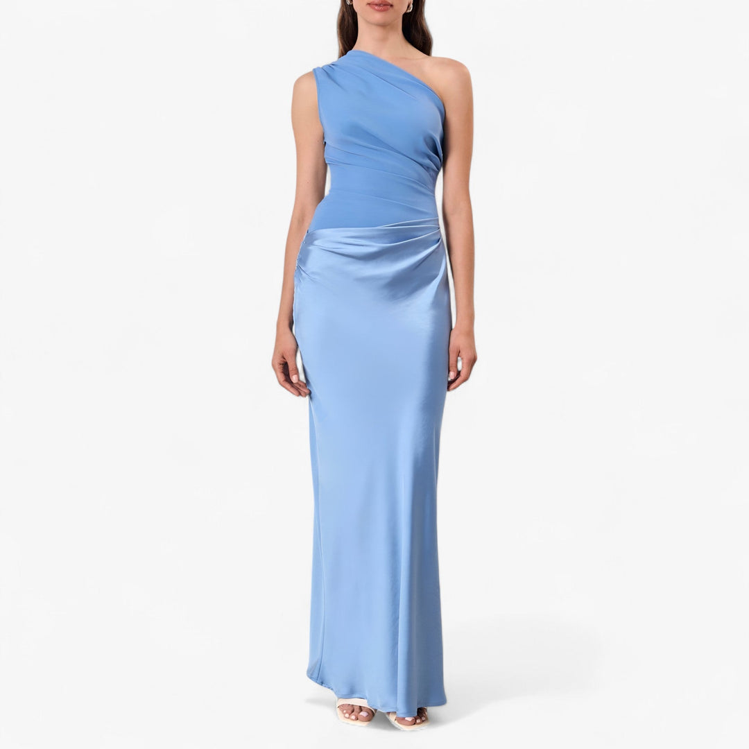 Sophie – Damen Asymmetrisches Maxi-Abendkleid
