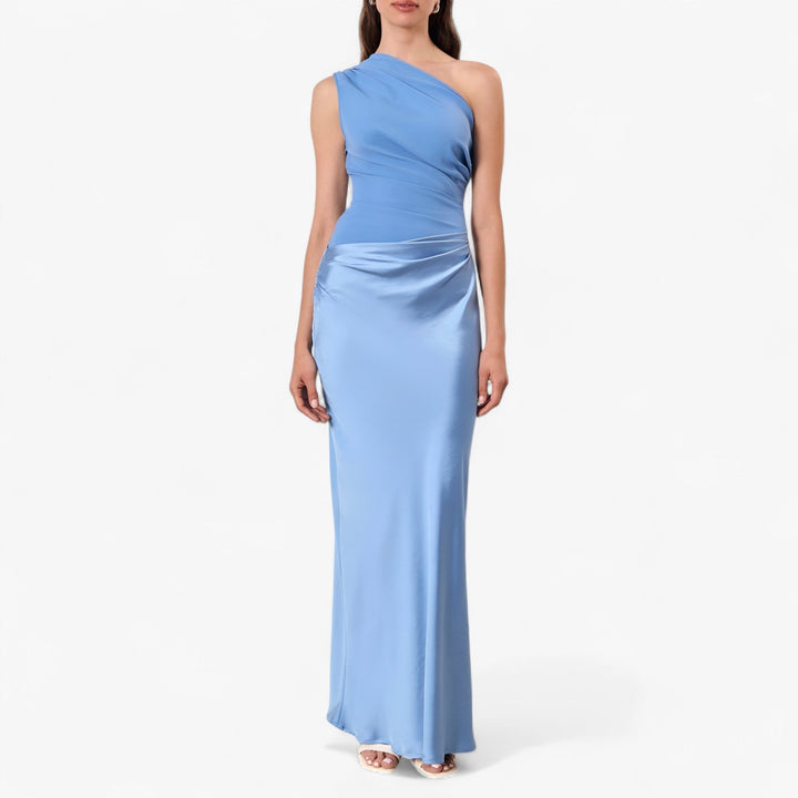 Sophie – Damen Asymmetrisches Maxi-Abendkleid