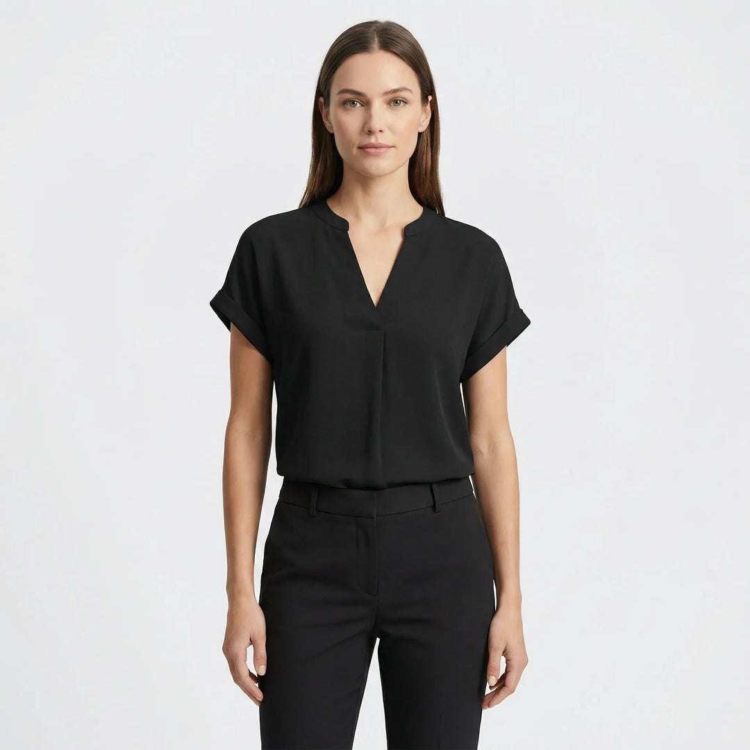 Damenbluse Damen | Locker tailliert & Pflegeleichter Look