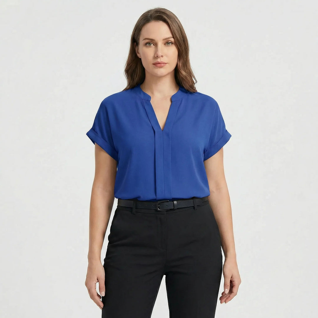 Damenbluse Damen | Locker tailliert & Pflegeleichter Look
