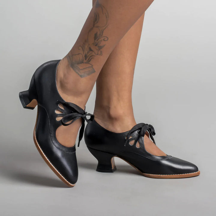Damenschuhe Damen | Schnürriemen & Stabiler Absatz