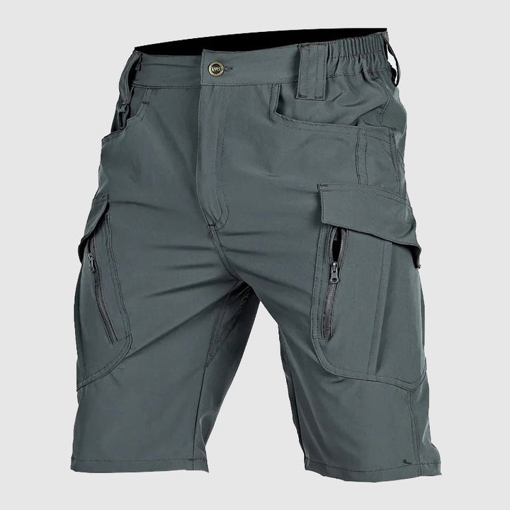 Markus | Herren Tactical Cargo Shorts mit Gürtel, Reißverschluss und Taschen
