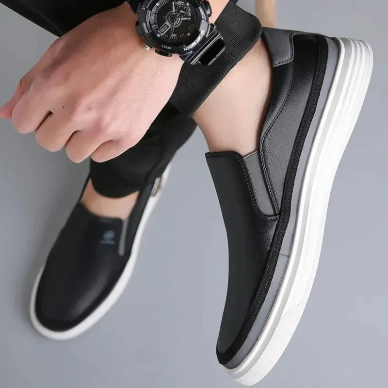 Davide | Elegante Slip On Sneaker Herren aus Italienischem Leder – Bequem & Zeitlos 8