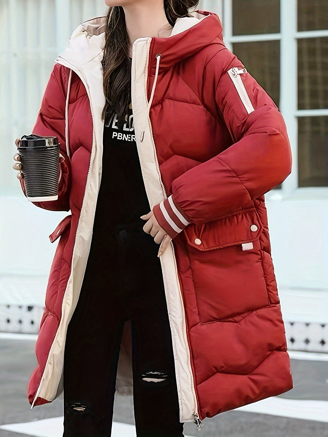 Delilah - Modische warme Pufferjacke
