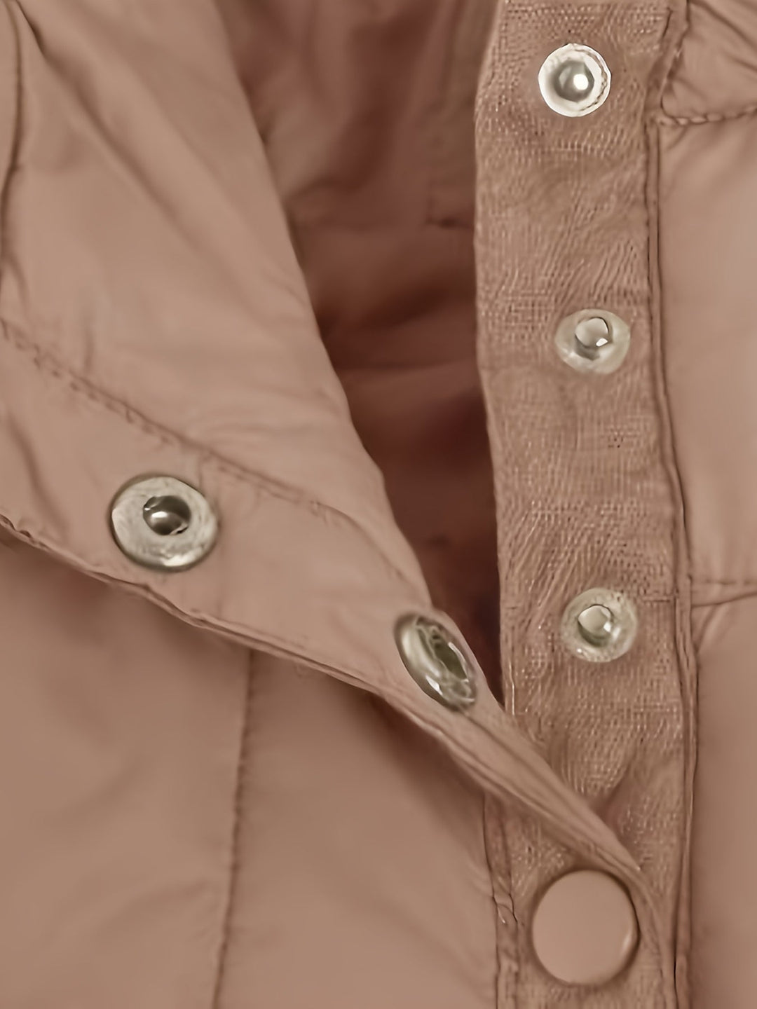 Delmy - Einfarbige Jacke mit Kapuze für Frauen