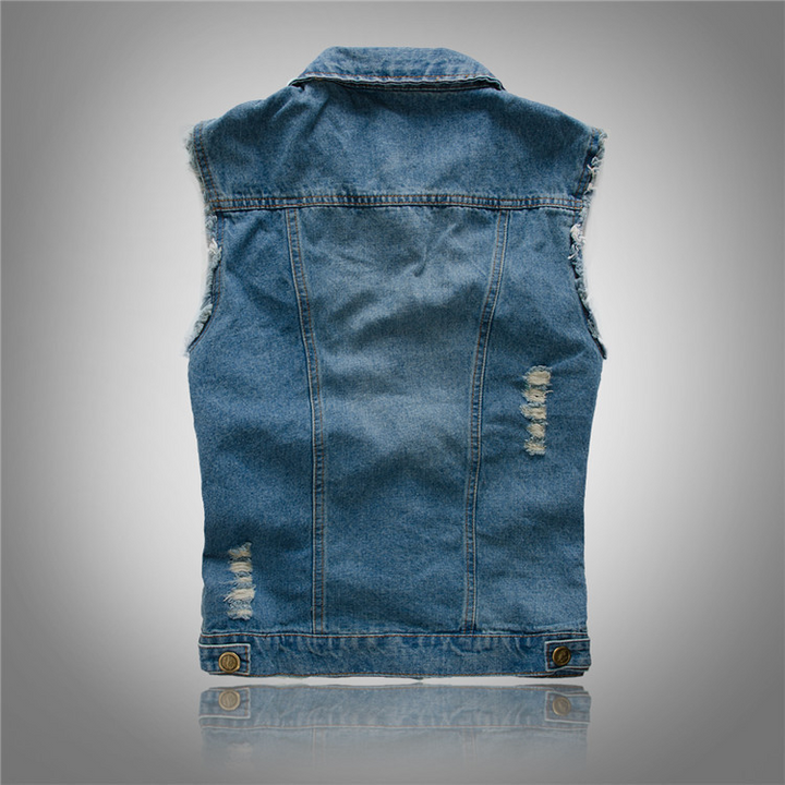 Denim Weste Herren | Ärmellos & markanter Streetwear-Look