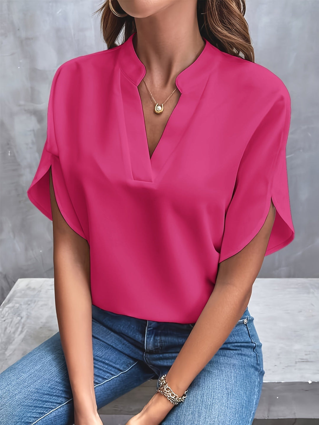 Lina - Leichte und elegante Bluse für jede Gelegenheit