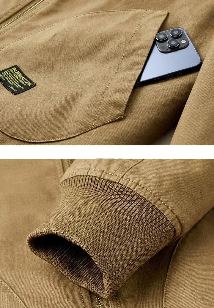 Dieter | Warme und stylische Bomberjacke 8