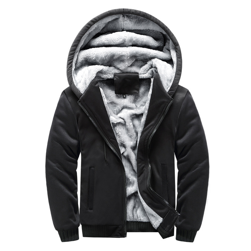 Diether - Fleecejacke mit kuscheliger Kapuze