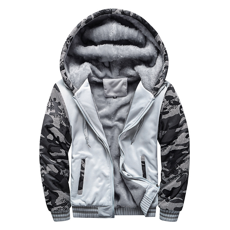 Diether - Fleecejacke mit kuscheliger Kapuze