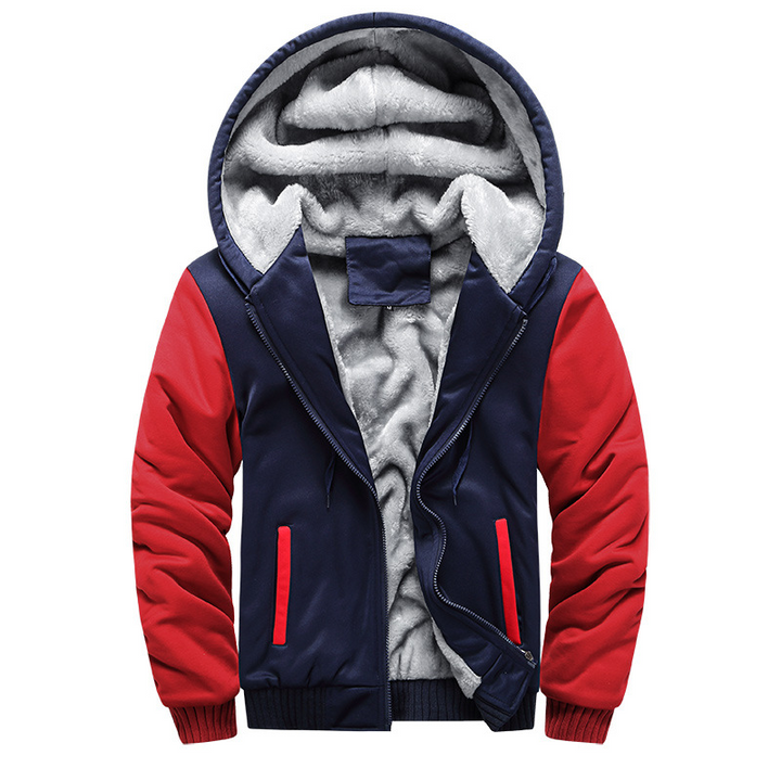 Diether - Fleecejacke mit kuscheliger Kapuze