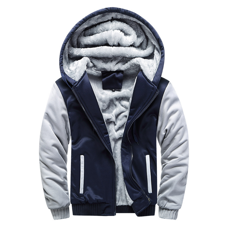 Diether - Fleecejacke mit kuscheliger Kapuze