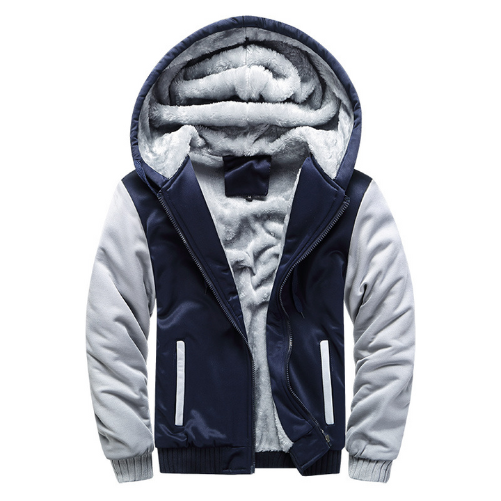 Diether - Fleecejacke mit kuscheliger Kapuze