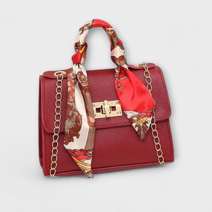 Emilia | Damen Elegante Handtasche mit Kettenriemen