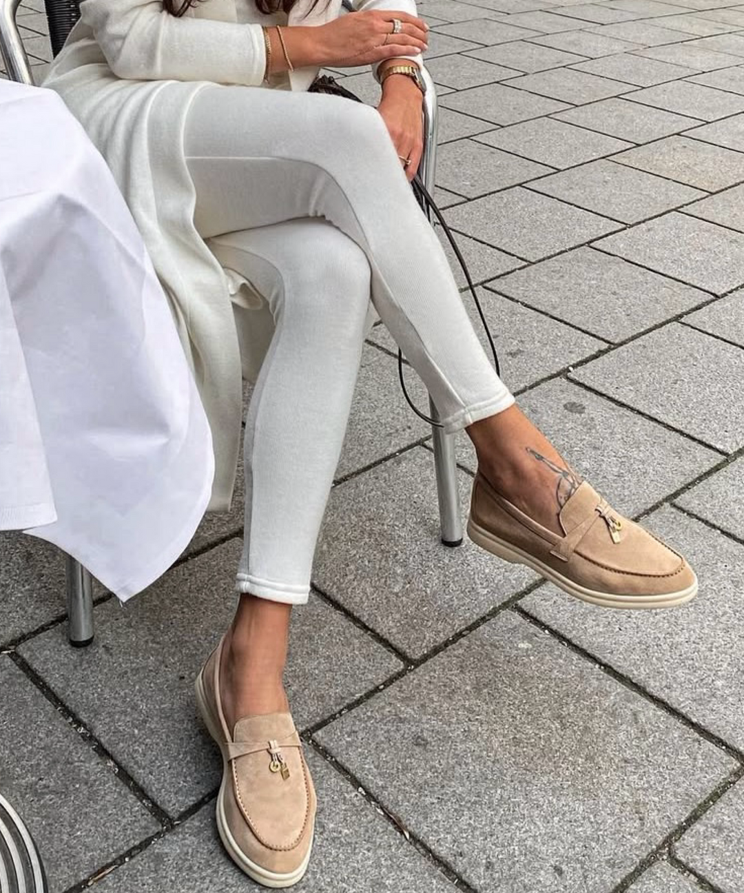 Loafers Classy Taupe Ladypolitan ♡