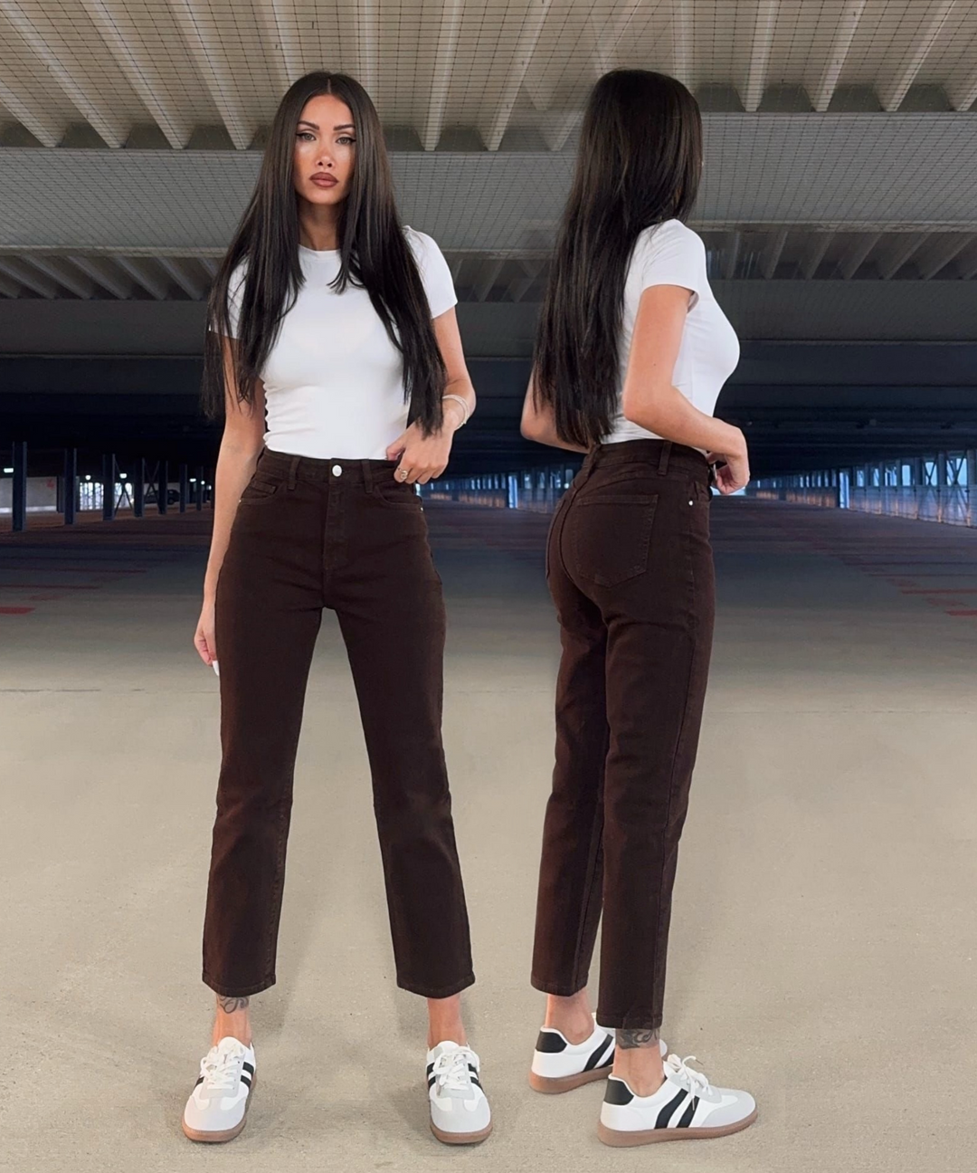 Stretch Mom Jeans Mareike Braun Ladypolitan ♡