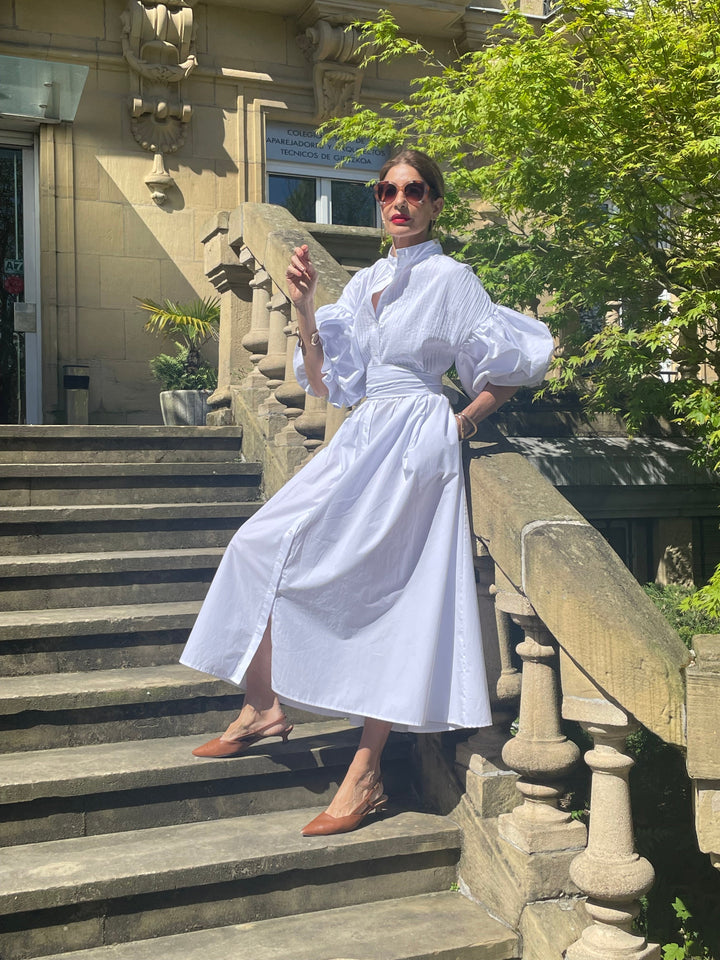 Damenkleid aus ägyptischer Baumwolle