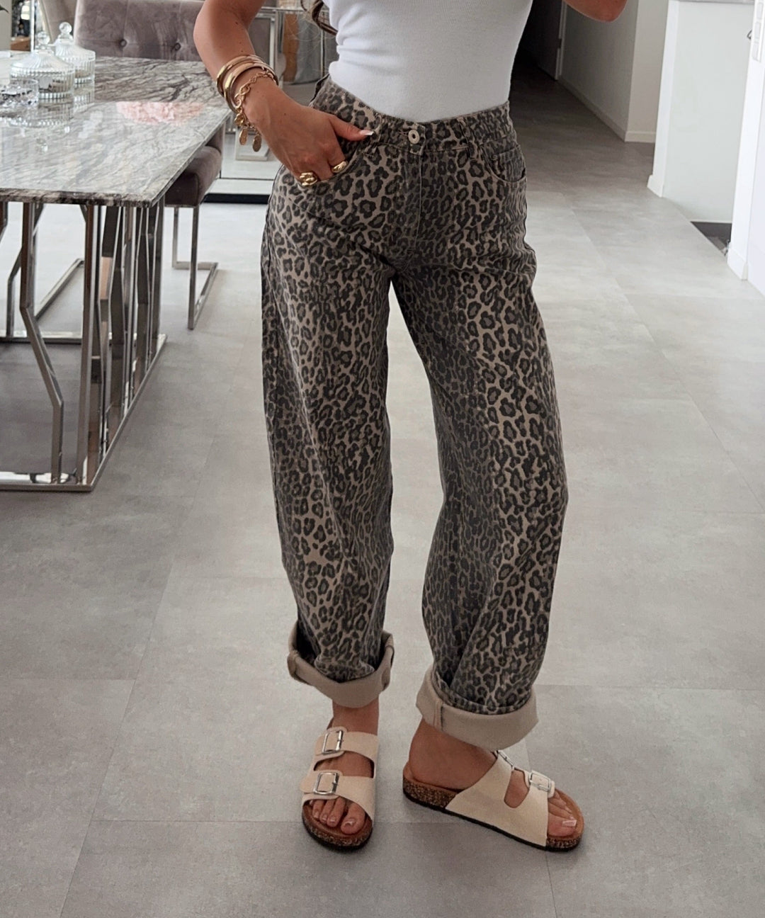 Stretch Balloon Jeans Greta Leo Ladypolitan ♡