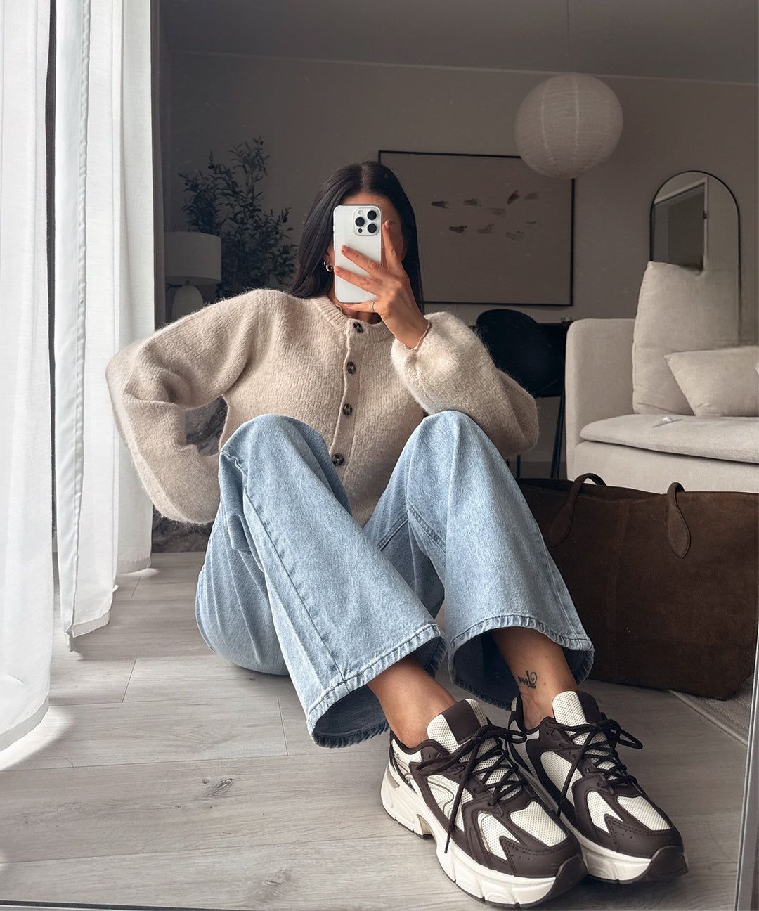 Sneaker Ronja Beige Braun Ladypolitan ♡