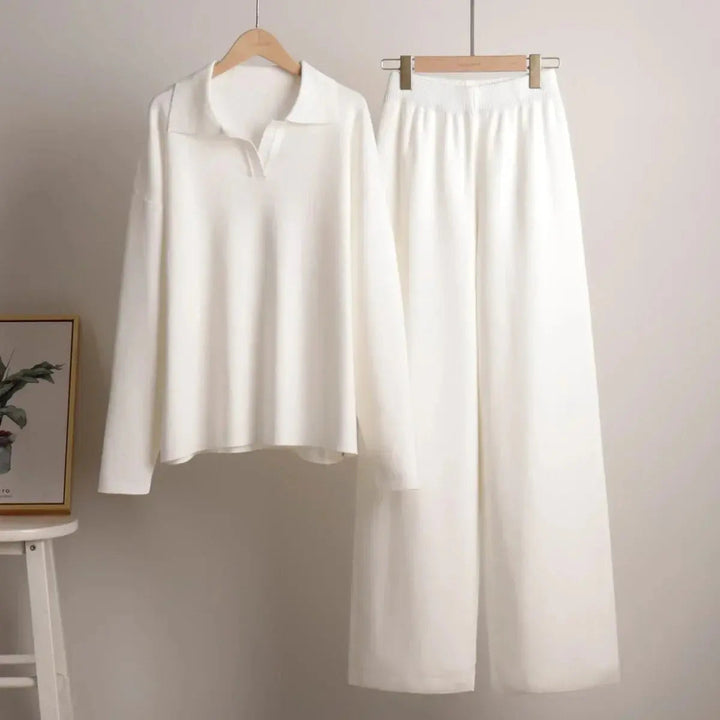 Damen-Loungewear-Set | Weite Hosenbeine