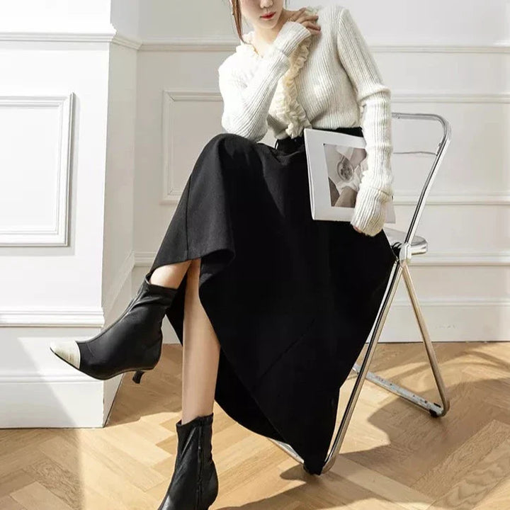 Elegante Wolle Röcke - Lozenda