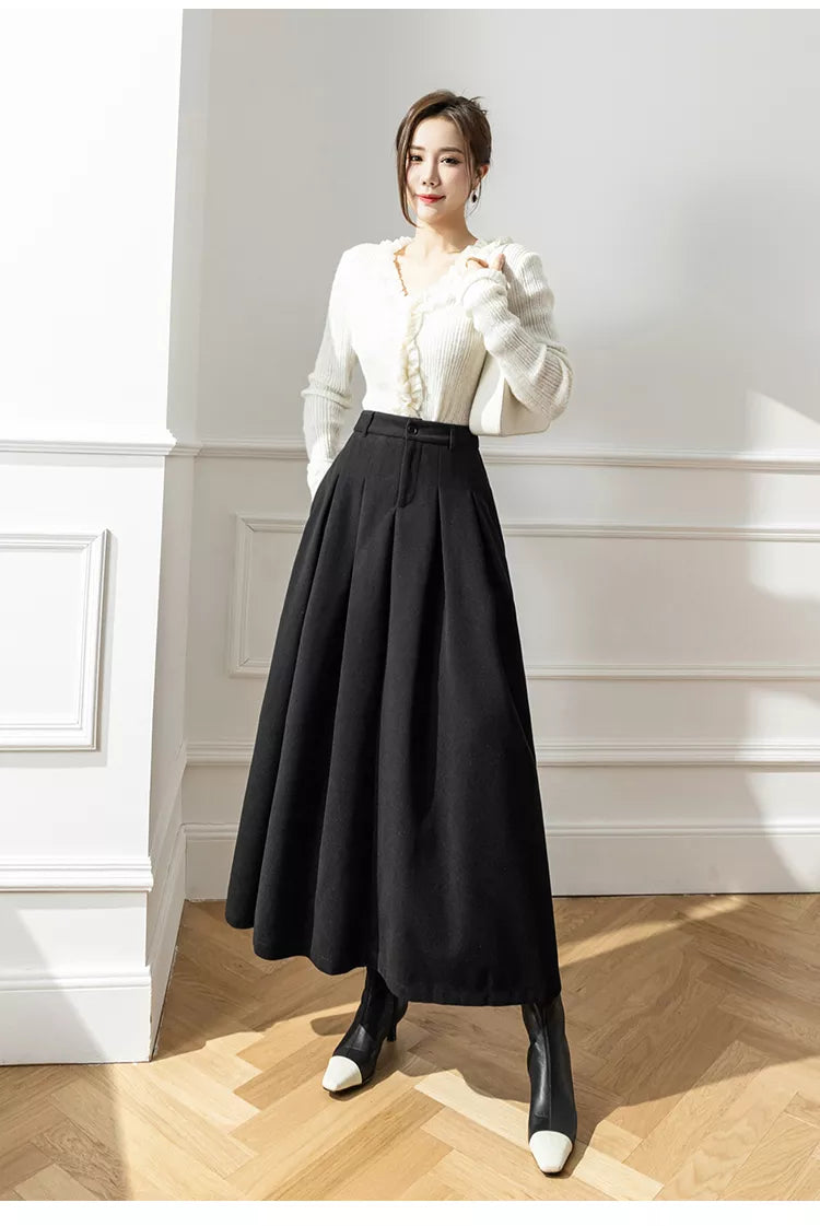 Elegante Wolle Röcke - Lozenda