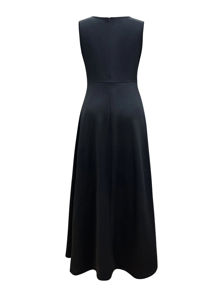 Eleganter ärmelloser Jumpsuit mit weitem Bein für Frühling und Sommer