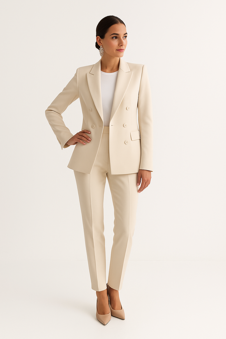 Elvira – Women Tailored Double-Breasted Blazer - Image 6