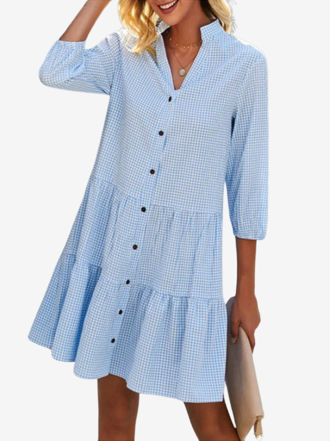 Elegantes Bauch-abdeckendes Kleid – Perfekt für Jeden Anlass | Vielseitig, Zeitlos & Komfortabel