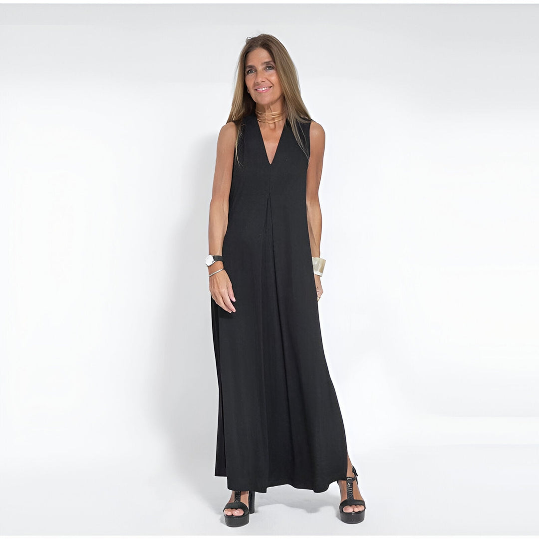 Elegantes Langes Kleid + Cardigan | Flexibler & Stilvoller Komfort