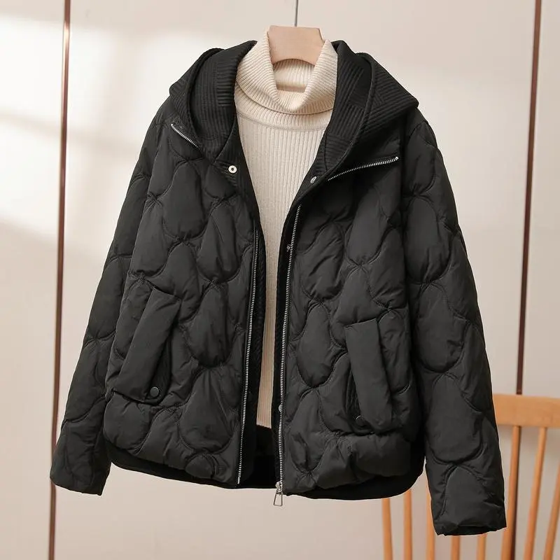 Elena - Daunenpufferjacke mit Kapuze