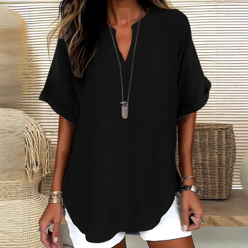 Elena | Elegante und luftige Bluse 0