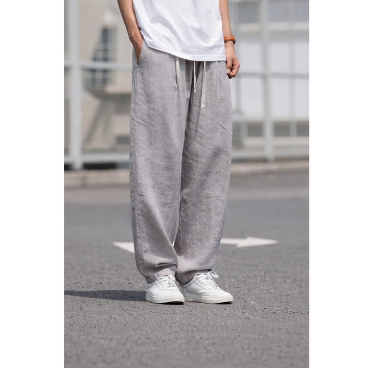 Elian | Herren Hose Leinen Stil