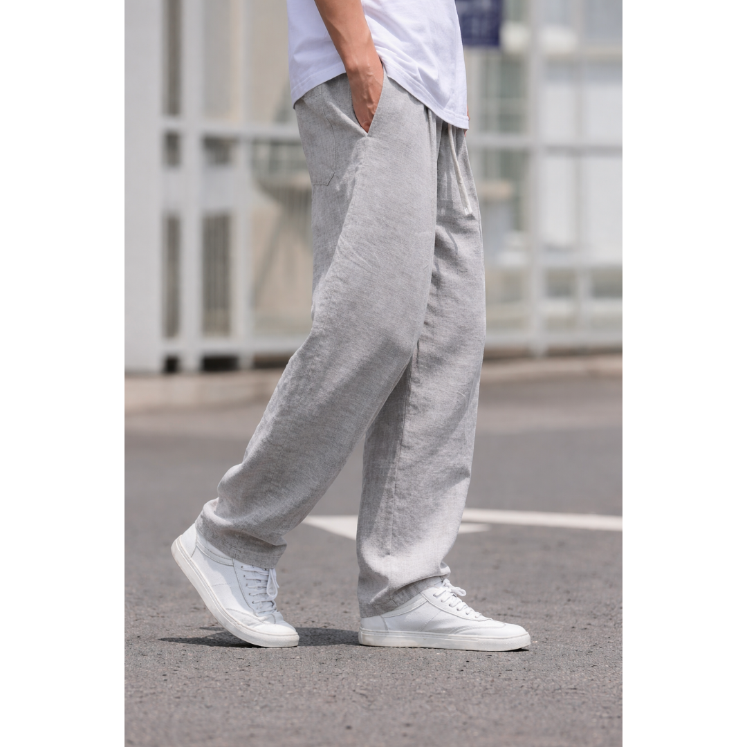 Elian | Herren Hose Leinen Stil