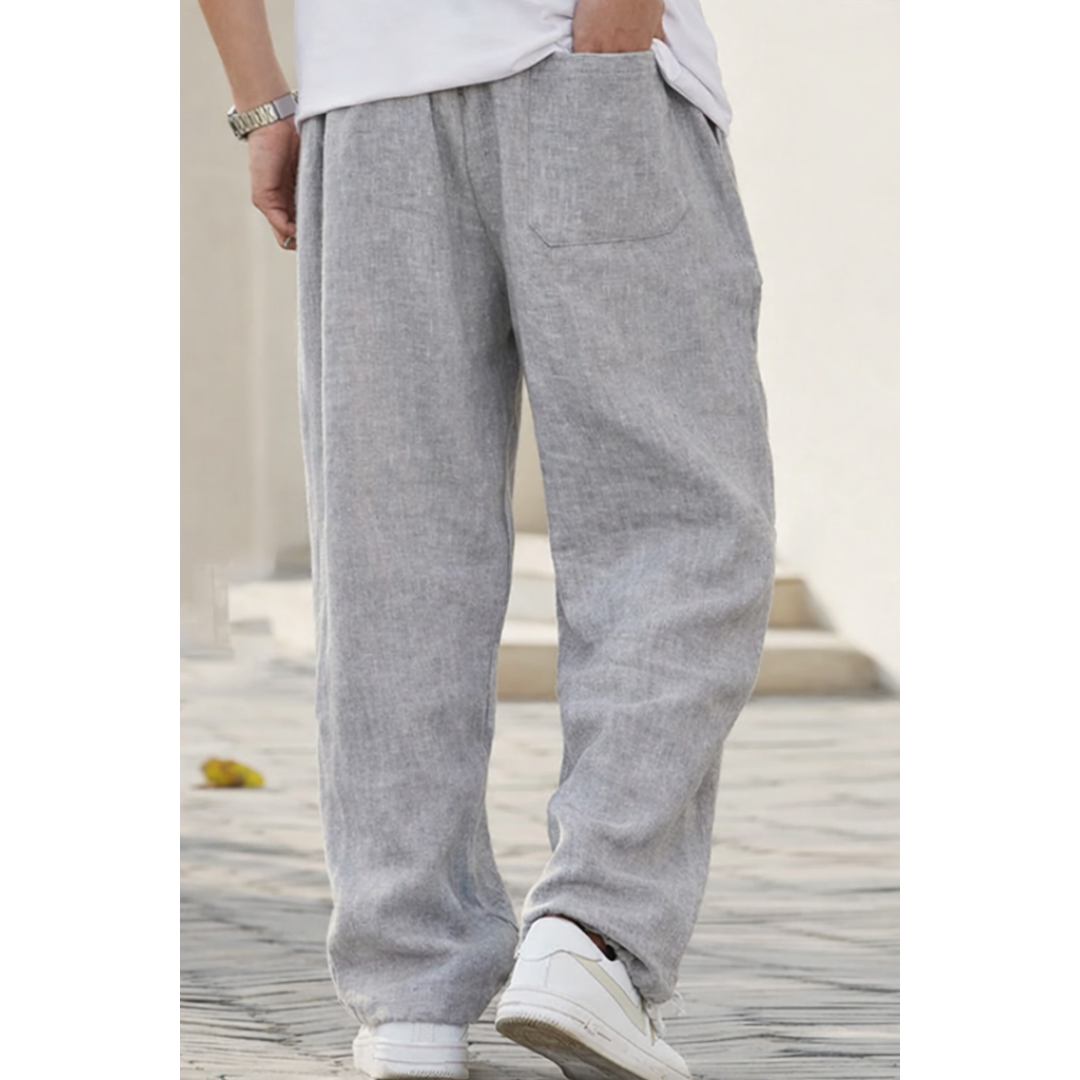 Elian | Herren Hose Leinen Stil